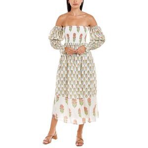 Ash & Eden Womens  Saira Midi Dress